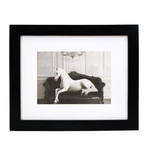 Horse on Vintage Sofa Framed Art